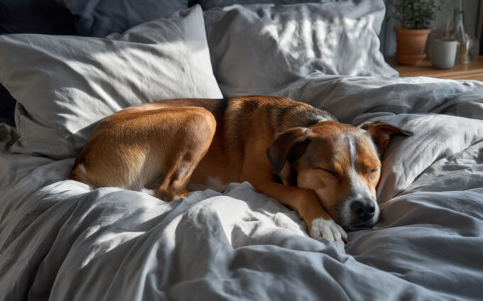 Kan hunde drømme? Her er hvad din sovende hund virkelig laver